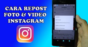 Repost Gambar dan Video di Instagram